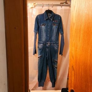 Patrizia PePe Denim & Sweater JUMPSUIT